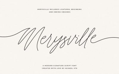Fuente exclusiva de Merysville con colas