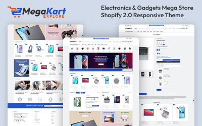 Megakart – Elektronika és modul Mega Store többcélú Shopify 2.0 reszponzív téma