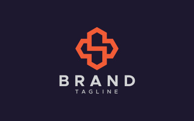 Plantilla de diseño de logotipo de casa con letra S