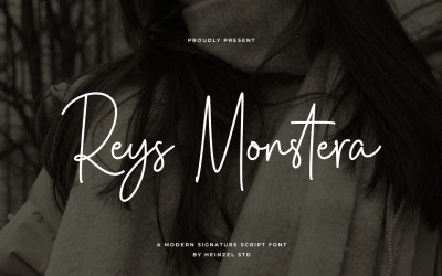 Reys Monstera İmza Yazı Tipi
