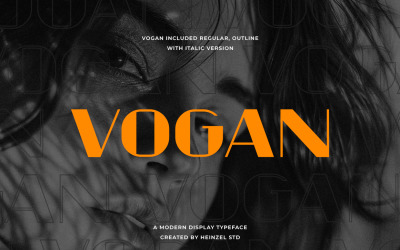 Vogan Modern Typeface Font
