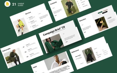 Kort kampanj Google-presentationsmall