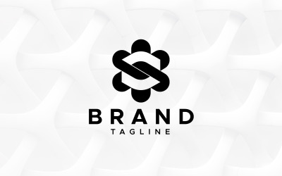 S-Buchstaben-Technologie-Logo-Design