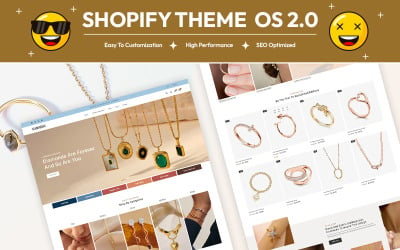 Starshine — nowoczesny sklep jubilerski Shopify 2.0 Responsywny motyw dla luksusowych sklepów jubilerskich premium