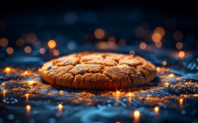 Cookies with chocolate chips 13