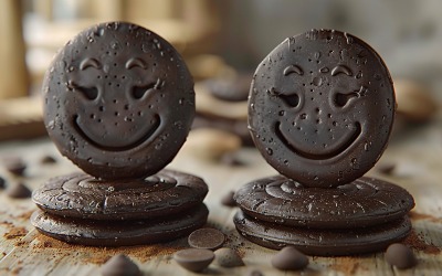 Cookies with chocolate chips Heap 05