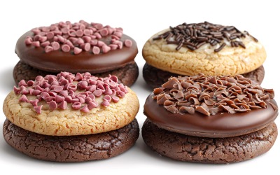 Galletas con chispas de chocolate Montón 02