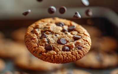 Biscoito Flutuante Biscoitos de Chocolate Voadores 25