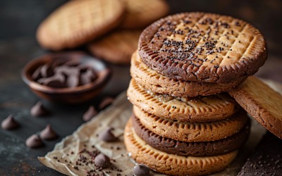 Cookies with chocolate chips Heap 88