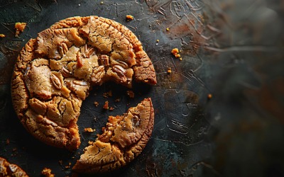 Différentes étapes de consommation du cookie Cookies aux pépites de chocolat 51