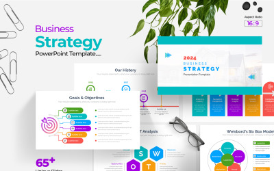 Estrategia empresarial - Plantilla de PowerPoint multipropósito