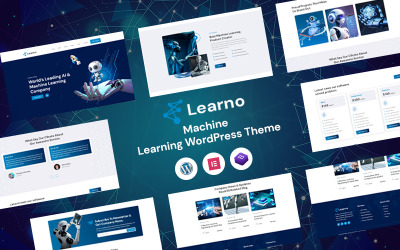 Learno – Gépi tanulás és mesterséges intelligencia WordPress téma