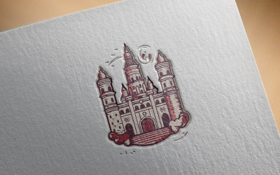 Samolepka hradu Ilustrace-0635-23