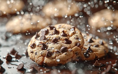 Floating Cookie Flying Chocolate chip cookies 157