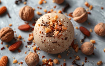 Cookies with chocolate chips with dry fruits 233