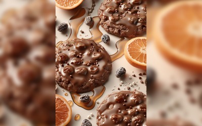 Chocolate chip cookies collage 106