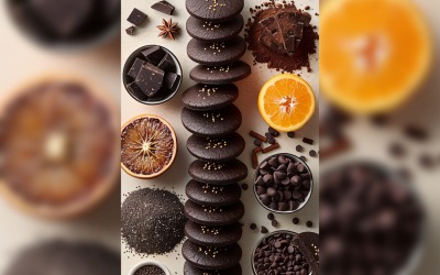 Olika Chocolate chip cookies collage 102