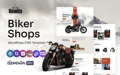 Roadis - Biker Shop Multipurpose WordPress Elementor Theme