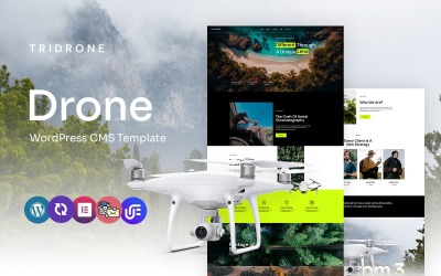 Tridrone - Tema WordPress Elementor multifuncional da Drone Store