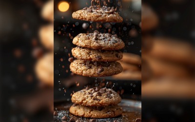 Floating Cookie Flying Chocolate chip cookies 134