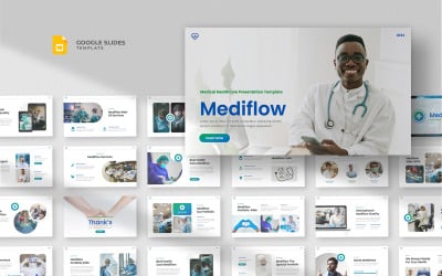 Mediflow - Medical &amp;amp; Healthcare Google Slides Template