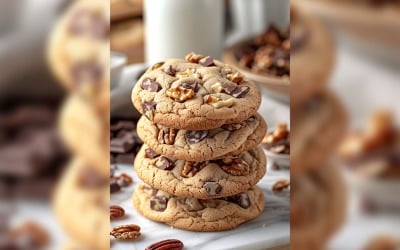 Småkakor med chokladchips Heap 190