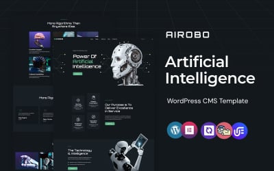 Airobo: tema de WordPress Elementor de tecnología e inteligencia artificial