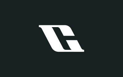 CH letter modern logo design