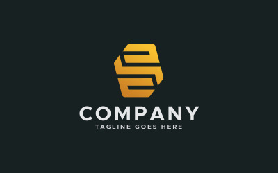 Logo-Design mit S-Buchstabensymbol