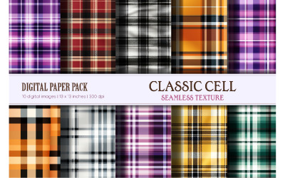 Seamless Texture Classic Cell. Digital Paper.