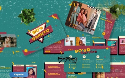 Bareto – Neue Keynote-Vorlage der 90er