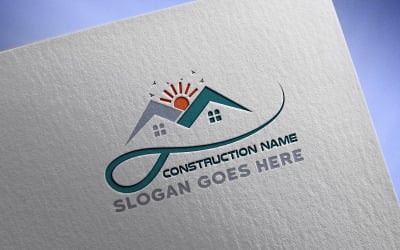 Modello di logo immobiliare-Immobiliare...132