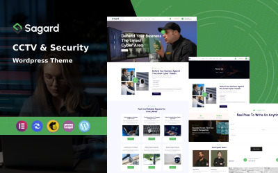 Sagard - CCTV en beveiliging Wordpress-thema