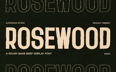 Palissandro - Carattere Sans Serif