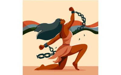 Illustration for Juneteenth Celebration