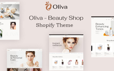 Oliva – Schönheitskosmetik-Shopify-Theme
