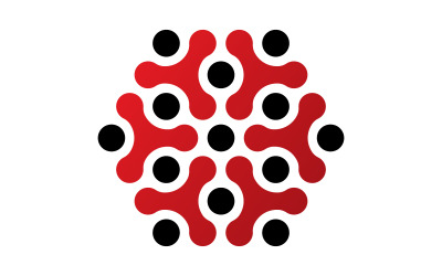 Speciaal abstract tech-logo-ontwerp