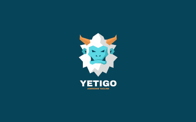 Yeti Düz Modern Logo Tasarımı