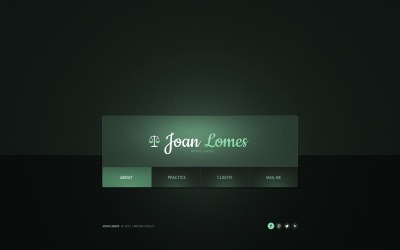 Anwalt Website-Vorlage