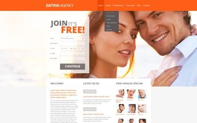 Dating Website Template