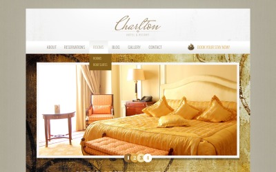 Hotel and Resort Business Drupal Template #42517