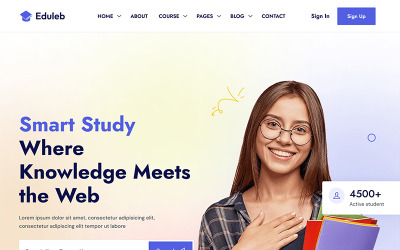 Eduleb - 教育和在线课程 HTML 模板