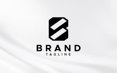 Diseño de logotipo de construcción letra B