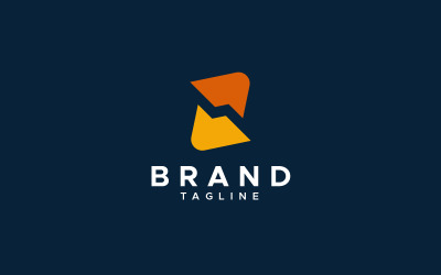 Minimalistisches Logo-Design mit dem Buchstaben Z