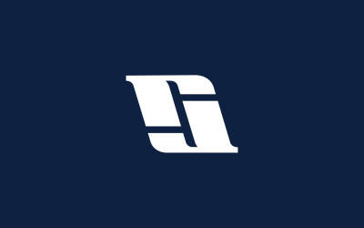 design de logotipo mínimo de letra rr