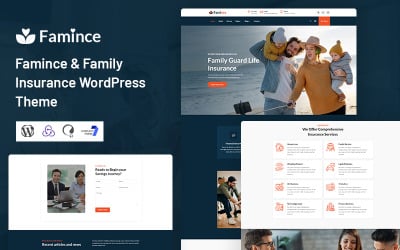Famince - Rodinné pojištění WordPress Téma