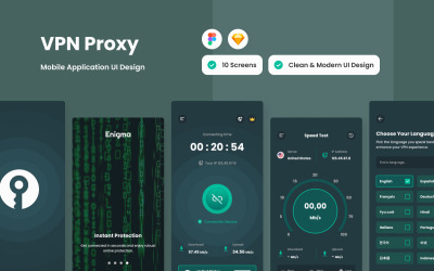 Enigma — мобильное приложение VPN-прокси