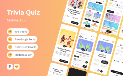 Miqr - mobilní aplikace Trivia Quiz