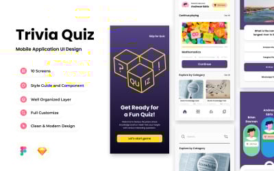 Quezi - Trivia Quiz Mobile App