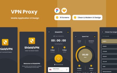 ShieldVPN — aplikacja mobilna VPN Proxy